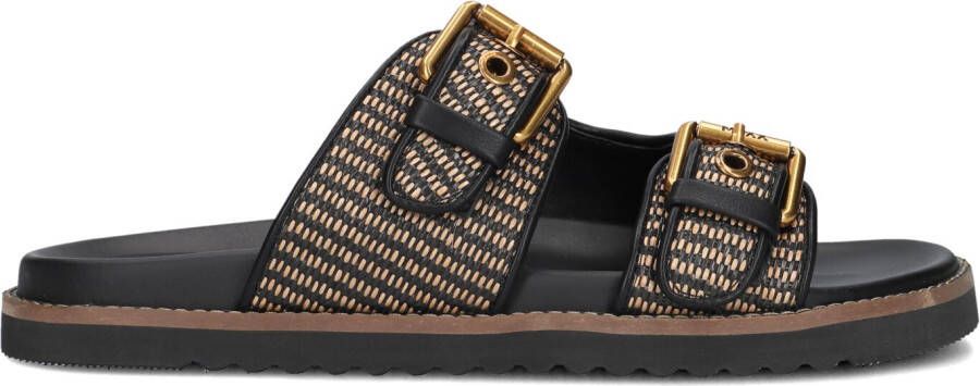 MEXX Zwarte Slippers Reilly Penny