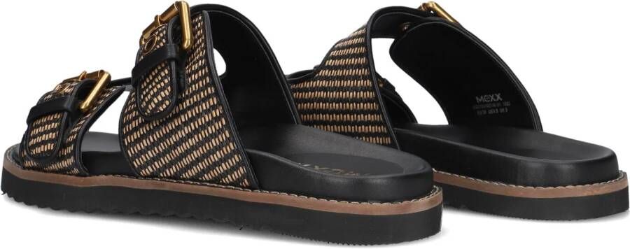 MEXX Zwarte Slippers Reilly Penny