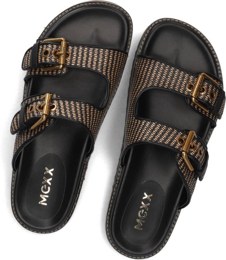 MEXX Zwarte Slippers Reilly Penny