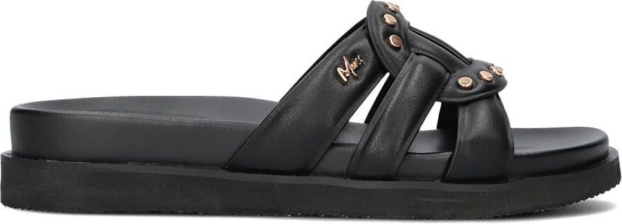 MEXX Zwarte Slippers Romy Phoenix