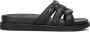 Mexx Romy Phoenix Slippers Dames Zwart - Thumbnail 3