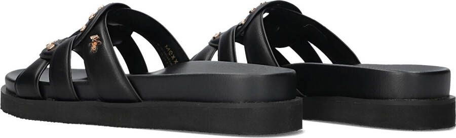 MEXX Zwarte Slippers Romy Phoenix