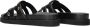 Mexx Romy Phoenix Slippers Dames Zwart - Thumbnail 4