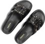 Mexx Romy Phoenix Slippers Dames Zwart - Thumbnail 6