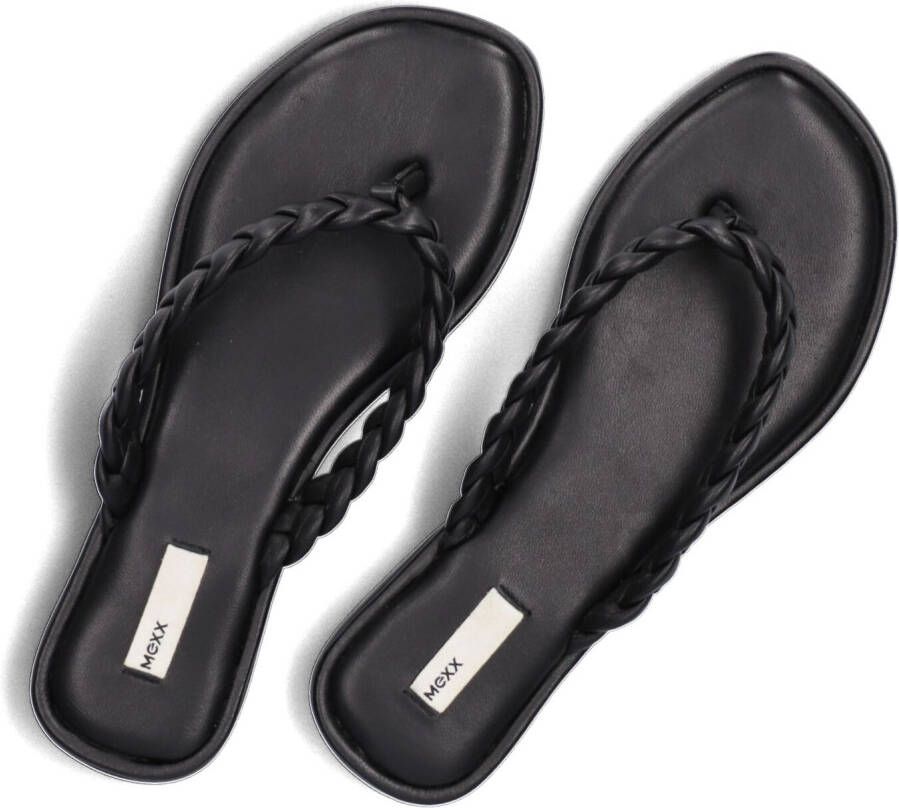 MEXX Zwarte Teenslippers Joya