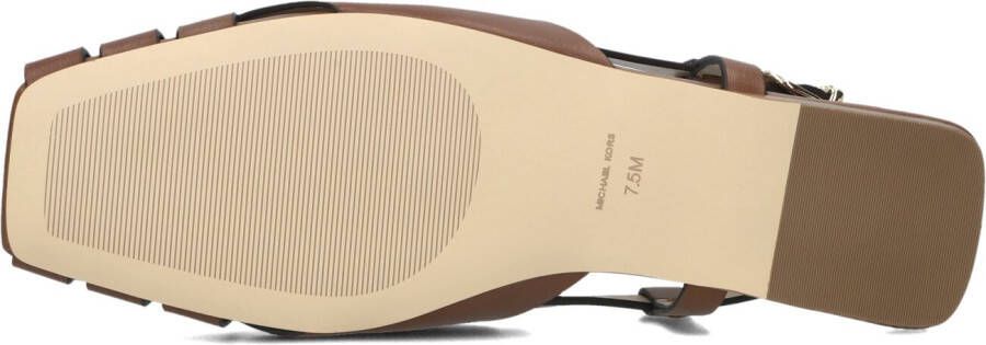 MICHAEL KORS Bruine Sandalen Irene Sling Flat