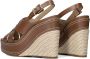 MICHAEL KORS Bruine Sandalen Nora Wedge - Thumbnail 3