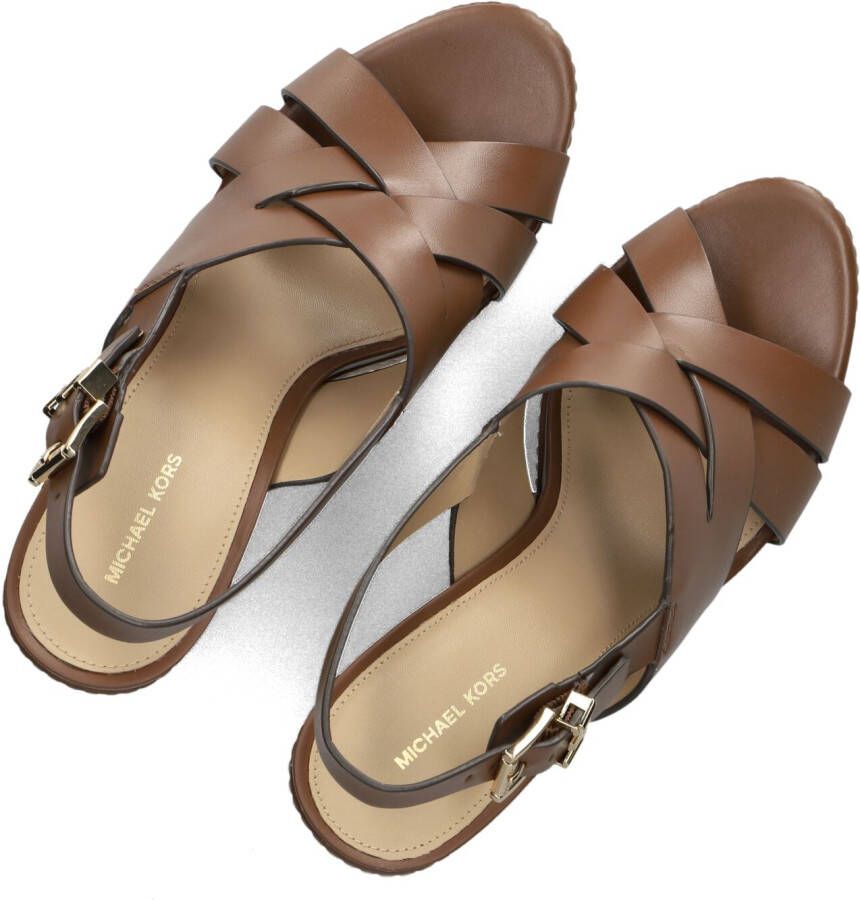 MICHAEL KORS Bruine Sandalen Nora Wedge