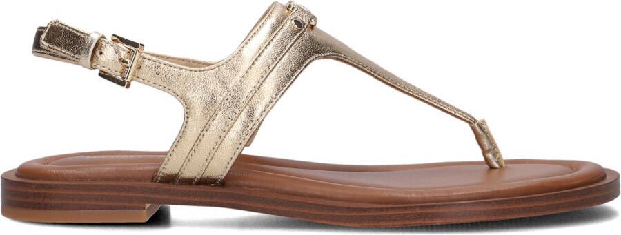 MICHAEL KORS Gouden Sandalen Mandy Thong Sandal