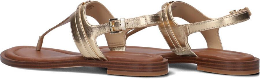 MICHAEL KORS Gouden Sandalen Mandy Thong Sandal