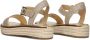 MICHAEL KORS Sandalen Dames Richie Espadrille Maat: 41 Materiaal: Leer Kleur: Goud - Thumbnail 4