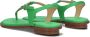 MICHAEL KORS Dames Mallory Thong Maat: 38 5 Materiaal: Leer Kleur: Groen - Thumbnail 3