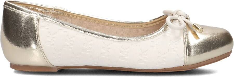 MICHAEL KORS KIDS Beige Ballerina's Kenya Bow