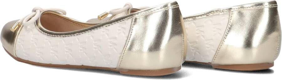 MICHAEL KORS KIDS Beige Ballerina's Kenya Bow