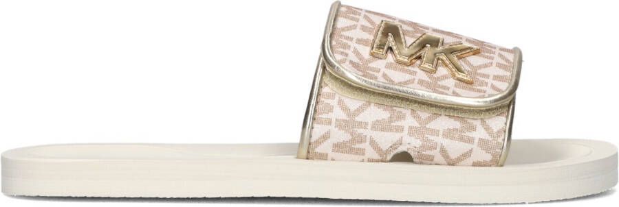 MICHAEL KORS KIDS Beige Slippers Eli Carroll