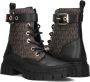 Michael Kors Blake Colby veterboots zwart bruin - Thumbnail 5