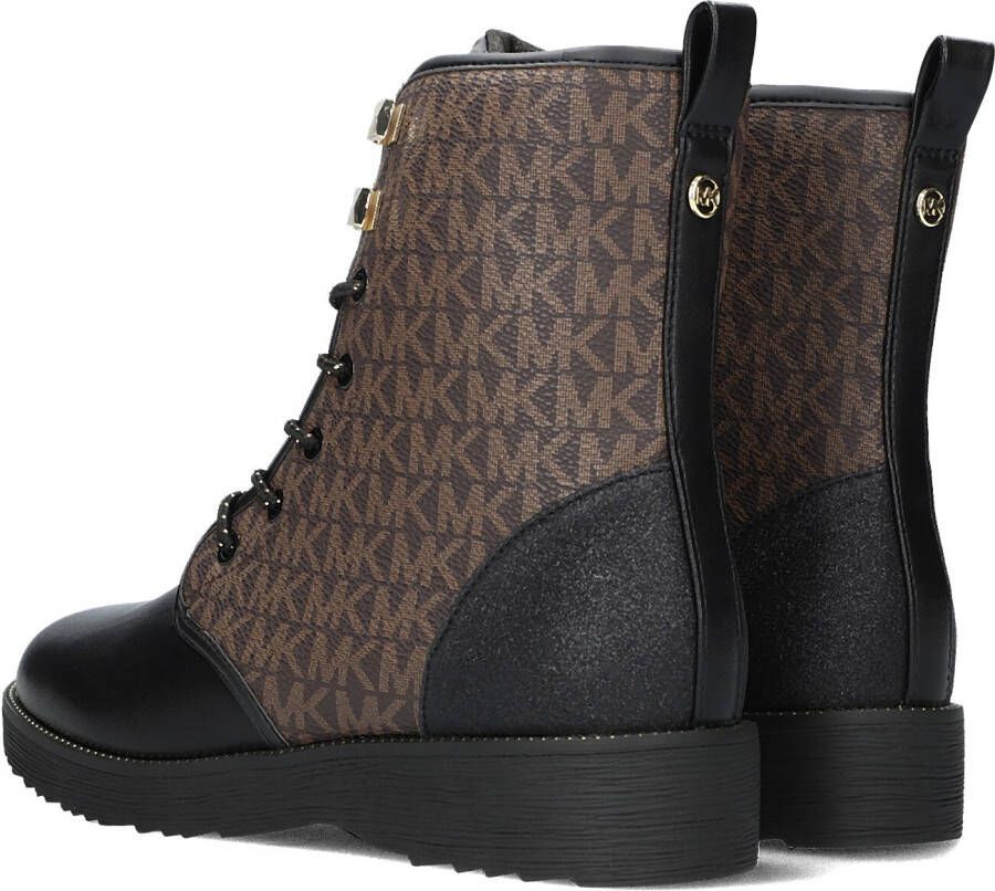 Michael Kors Kids Zwarte Veterboots Haskell