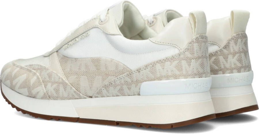 Michael Kors Witte Lage Sneakers Allie Stride Trainer