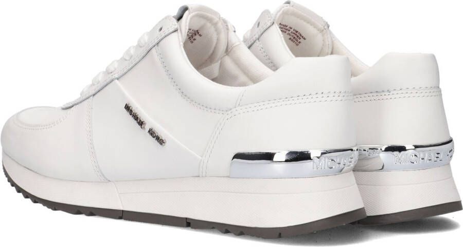 Michael Kors Witte Lage Sneakers Allie Trainer