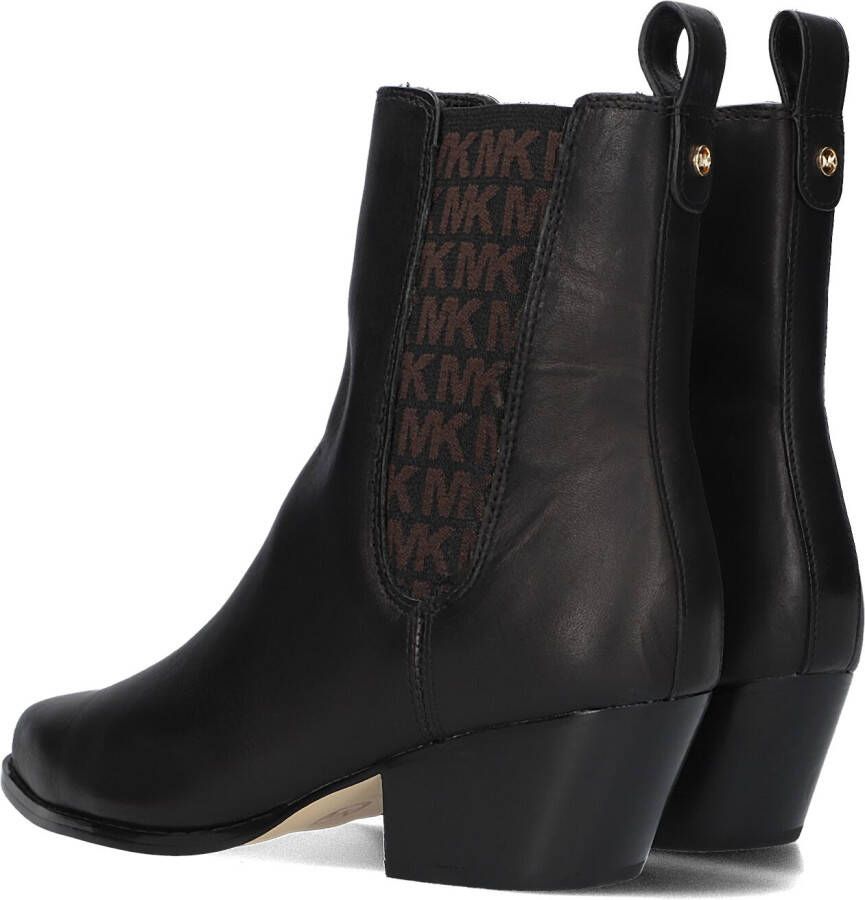 MICHAEL KORS Zwarte Enkellaarsjes Kinlee Bootie