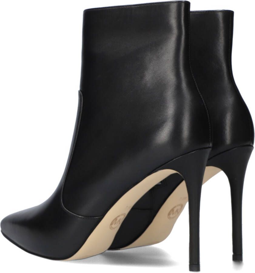 Michael Kors Zwarte Enkellaarsjes Rue Stiletto Bootie
