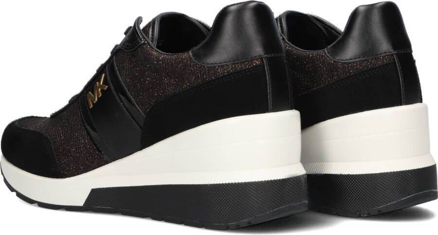 Michael Kors Zwarte Lage Sneakers Mabel Trainer