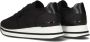 Michael Kors Zwarte Lage Sneakers Monique Knit Trainer - Thumbnail 4