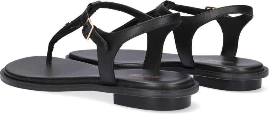 Michael Kors Zwarte Sandalen Mallory Thong