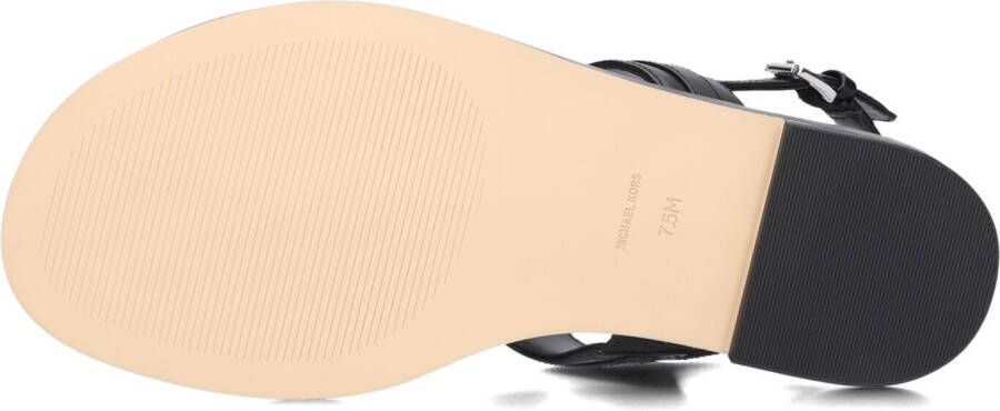 MICHAEL KORS Zwarte Sandalen Mandy Thong Sandal