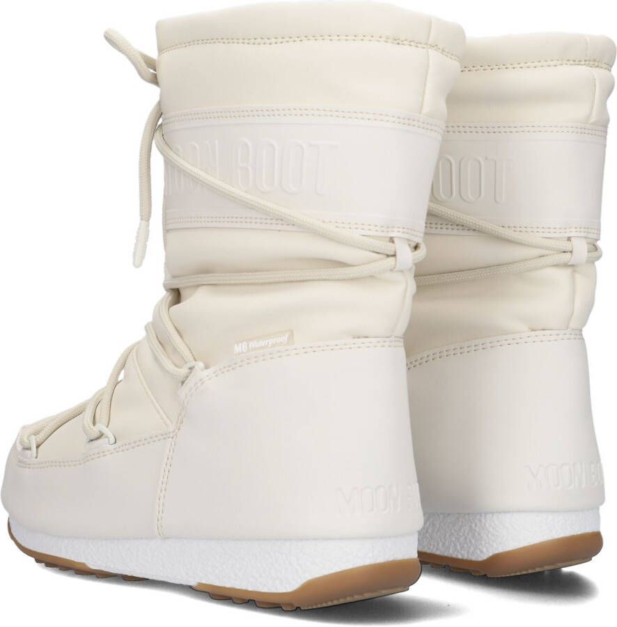 Moon Boot Beige Mid Rubber