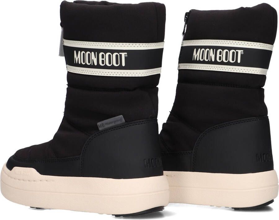 MOON BOOT Zwarte Boots Jr Park Zip High