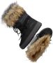 Moon Boot Mb Ltrack Monaco Low Snowboots Sneeuwlaarzen Dames Zwart - Thumbnail 5