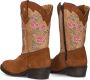 Moonrise Lyra Cowboylaarzen Western Laarzen Meisjes Cognac - Thumbnail 3