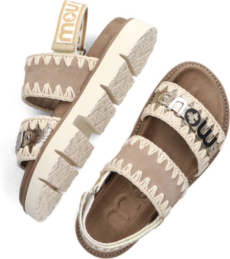 MOU Beige Sandalen New Bio Sandal