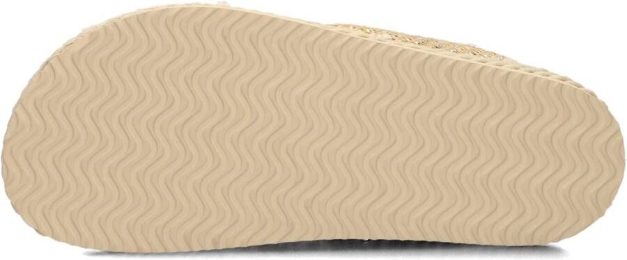 MOU Beige Slippers Criss-cross