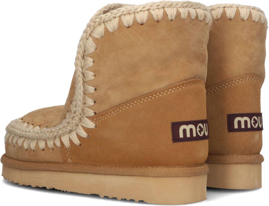 MOU Beige Vachtlaarzen Eskimo 18 Glitter Logo