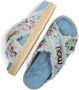 MOU Slippers Slides Dames MU.SW451006K Jeans blauw - Thumbnail 7