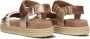 MOU Sandalen Dames Rope Sandal With Back Strap Maat: 37 Materiaal: Leer Kleur: Brons - Thumbnail 3