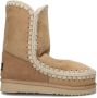 MOU Eskimo Boot Vachtlaarzen Warme Laarzen Dames Bruin - Thumbnail 4