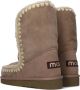 Bruin Tinten Eskimo Boot Vachtlaarzen Warme Laarzen Dames Bruin - Thumbnail 3