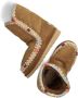 MOU Enkellaarsjes Dames Pantoffels Damesschoenen Suède Eskimo 24 Cognac combi - Thumbnail 6