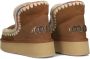 MOU Vachtlaarzen Dames Eskimo 18 Platform Rhinestones Maat: 38 Materiaal: Suède Kleur: Cognac - Thumbnail 6