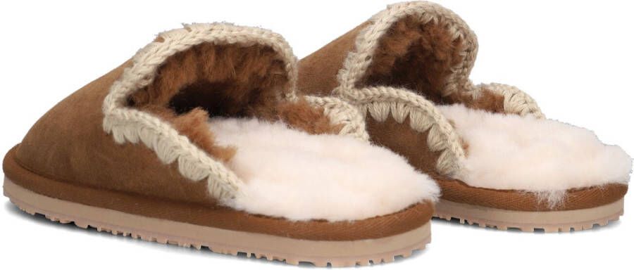 MOU Cognac Pantoffels Slipper Eskimo