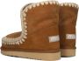 MOU Vachtlaarzen Dames Eskimo 18 Glitter Logo Maat: 37 Materiaal: Suède Kleur: Cognac - Thumbnail 5