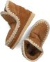MOU Vachtlaarzen Dames Eskimo 18 Glitter Logo Maat: 37 Materiaal: Suède Kleur: Cognac - Thumbnail 7
