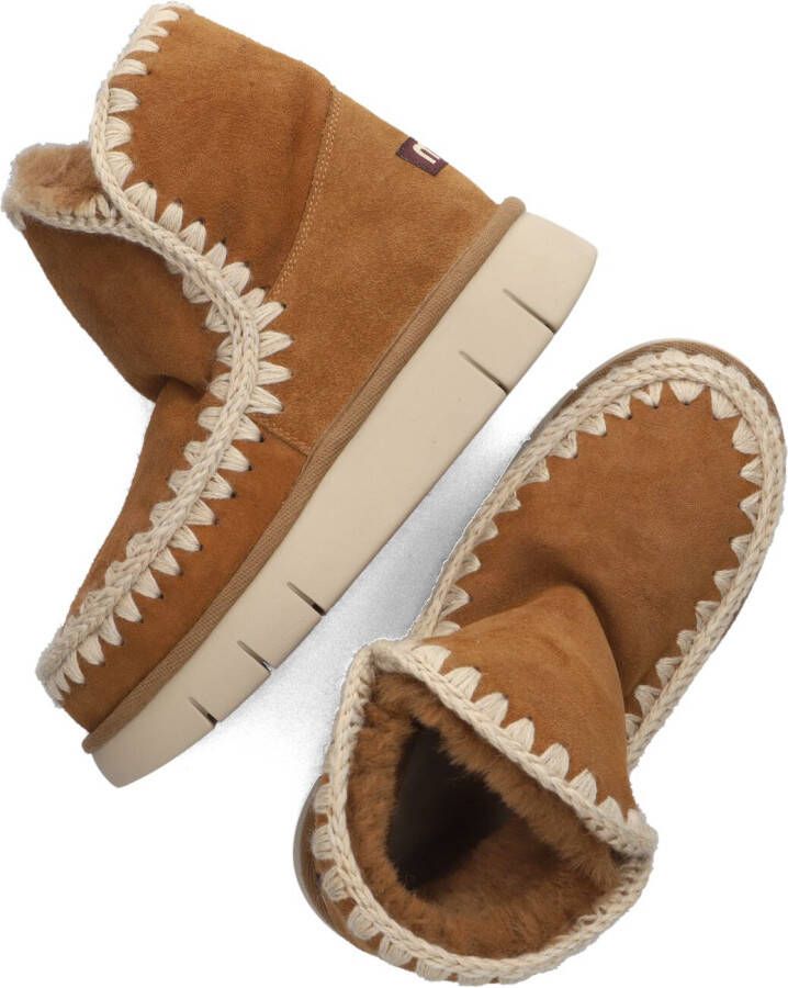 MOU Bruine Laarzen Eskimo 18 Glitter Logo