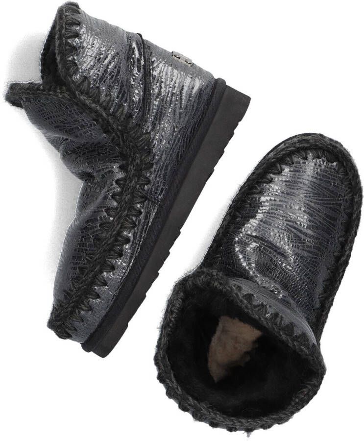 MOU Grijze Laarzen Eskimo 18 Glitter Logo