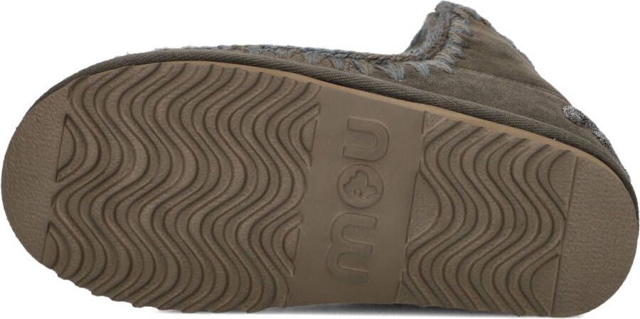 MOU Groene Boots Eskimo 18 Glitter Logo