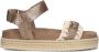 MOU Rope Sandal Black With Strap Sandalen Dames Bronskleurig - Thumbnail 3