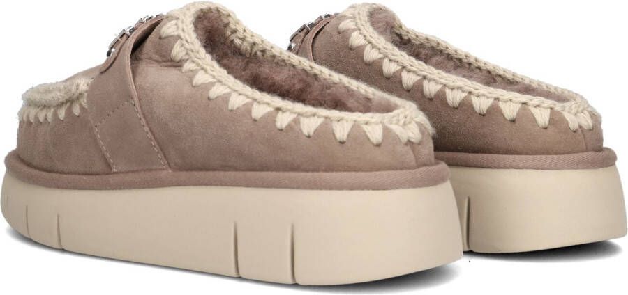 MOU Beige Instappers Bounce Clog
